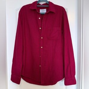 Portuguese Flannel Flannel Shirt Gorpcore Outdoors Country Cabin Size Medium